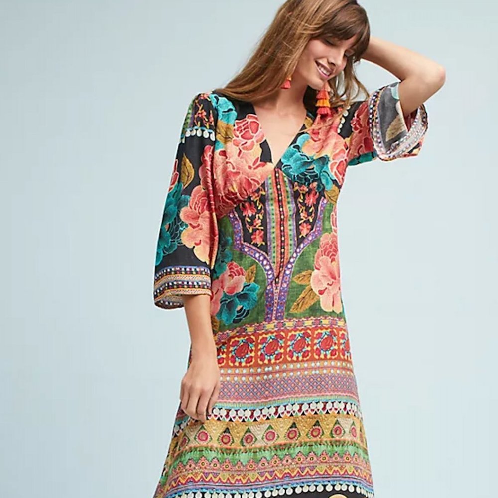 Farm Rio Rosario Floral Maxi Dress